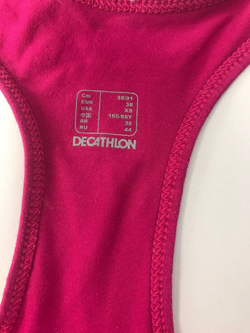 Топ Domyos спортивный розовый 44 размер