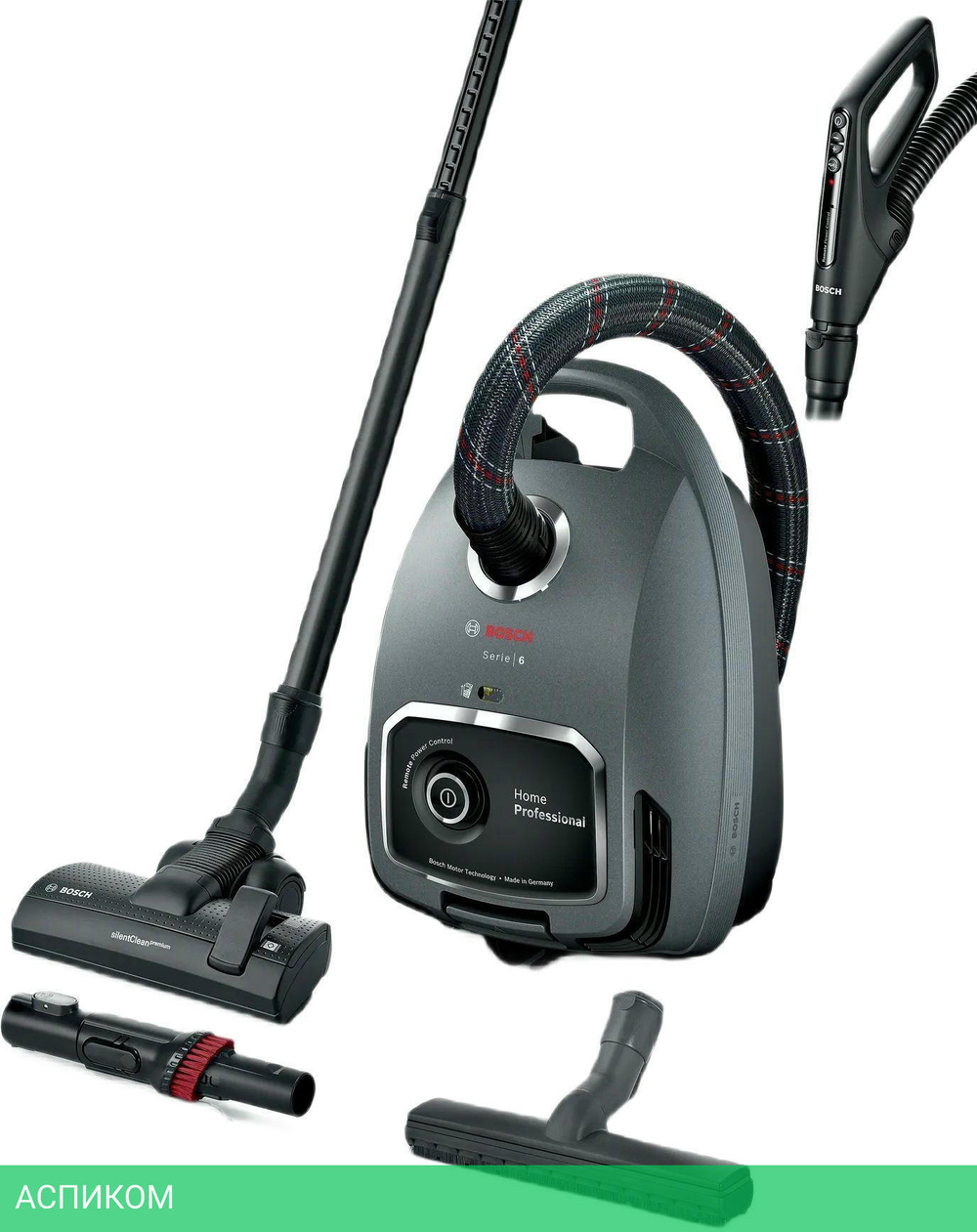 Пылесос Bosch BGL6PRO1 серый