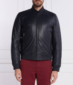 Кожаная куртка бомбер Normos Joop! - графитовый(1500150 Normos)