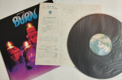 Винтажная виниловая пластинка LP Deep Purple Burn (Japan 1974) (No Obi)