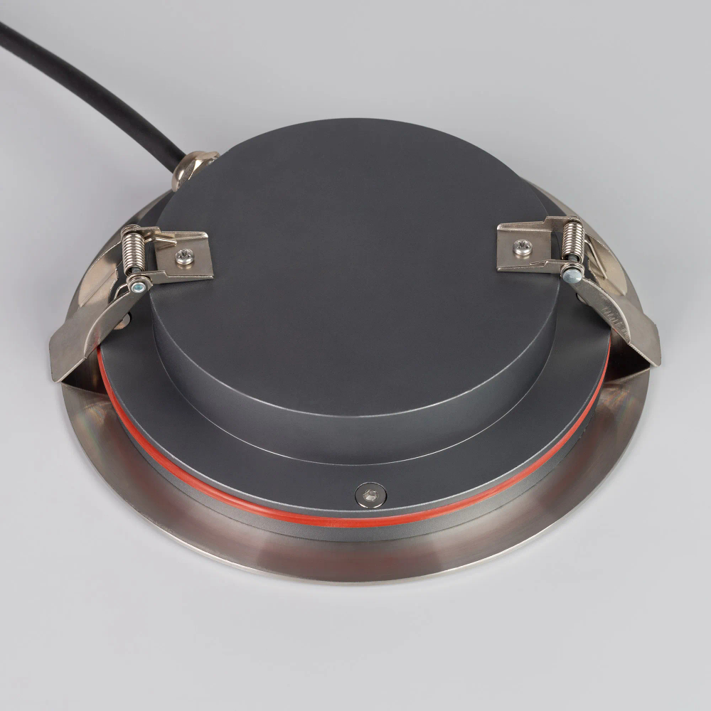 Светильник ART-GROUND-SLIM-R160-15W Warm3000 (SL, 30 deg, 24V) (Arlight, IP67 Металл, 3 года) 038167