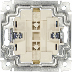 4370/4400 Розетка 2 поста с заземлением 1 шт белая