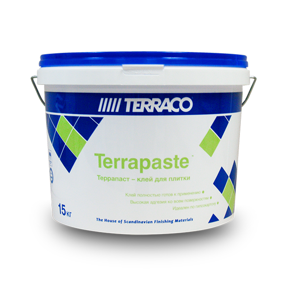 Мастика для кафеля Terraco TERRAPASTE (Террапаст) 15кг