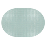 Сервировочная салфетка овальная 45х32 см Минт