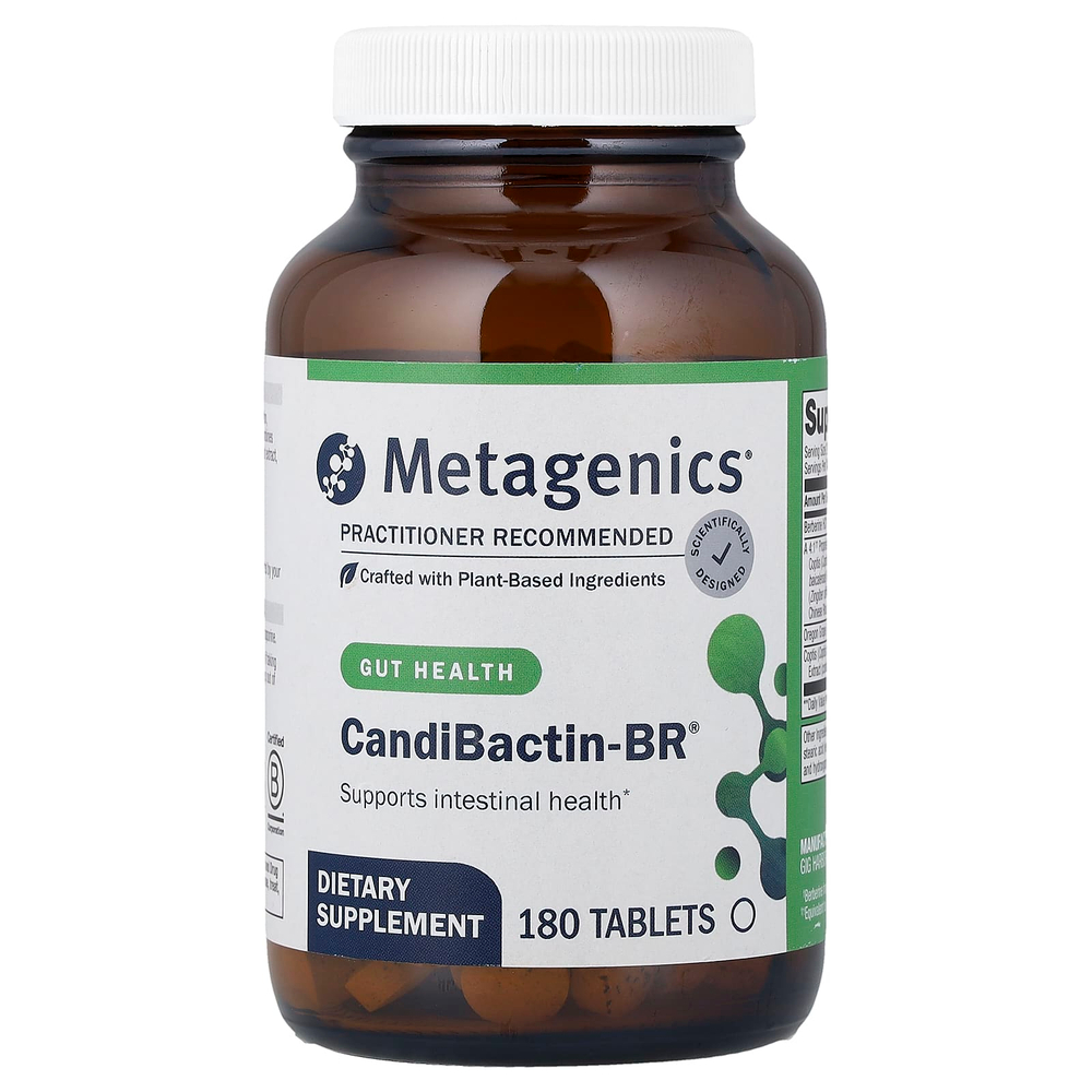 Metagenics, CandiBactin-BR®, добавка для поддержки здоровья кишечника, 180 таблеток
