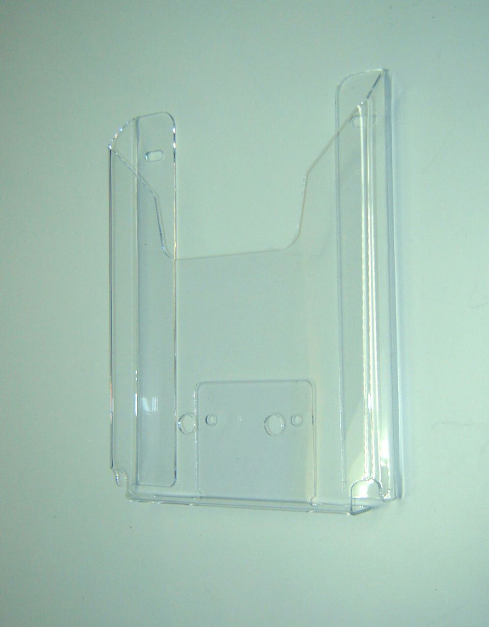 Карман буклетница настенная акриловая А5 верт 20мм