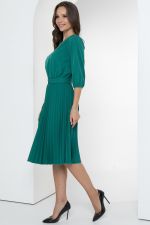 Платье Идеальный силуэт (гофре, верде) Diolche (Акция)