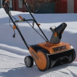 WORX WG450E снегоуборщик электрический 1600Вт, ковш 46 см, выброс 7.5 м