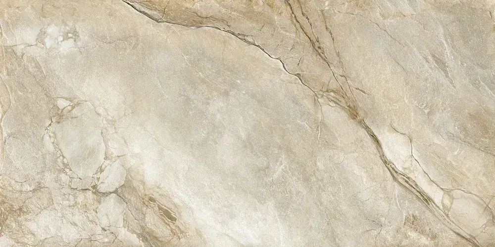 Керамогранит Alma Ceramica GFA114VLC04L Vulcano 114x57 бежевый лаппатированный под камень