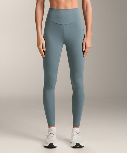 OYSHO Легинсы Comfortlux длиной до щиколотки с высокой посадкой, серо-синий