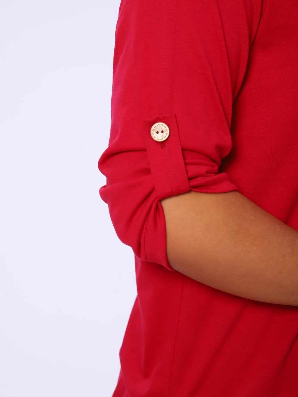 Рубашка женская 109 одн.бордовый