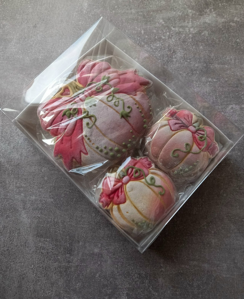 Штамп-тыква №3. Набор 3 шт.