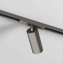 DK5741-DN Светильник для трека SHINE SPOT со светодиодом, D45*H100, 48V DC, 10W, RA?90, 3000K, IP20, темный никель, алюминий