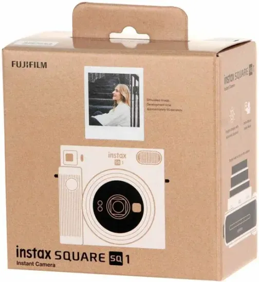 Фотоаппарат моментальной печати Fujifilm Instax Square SQ1 , белый