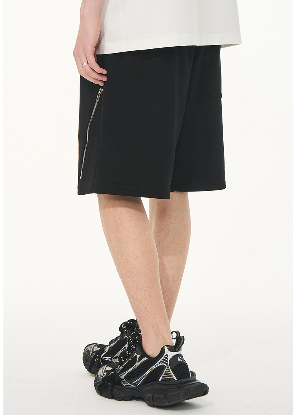 Шорты HARSHandCRUEL "Side Zipper" Shorts