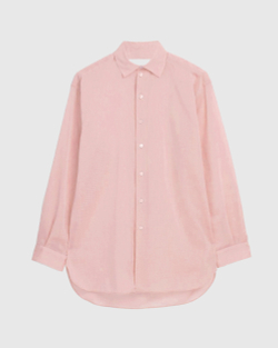 Мужская Рубашка из ткани оксфорд розовая