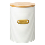 Банка для хранения крупы irmel, 2,5 л, молочная