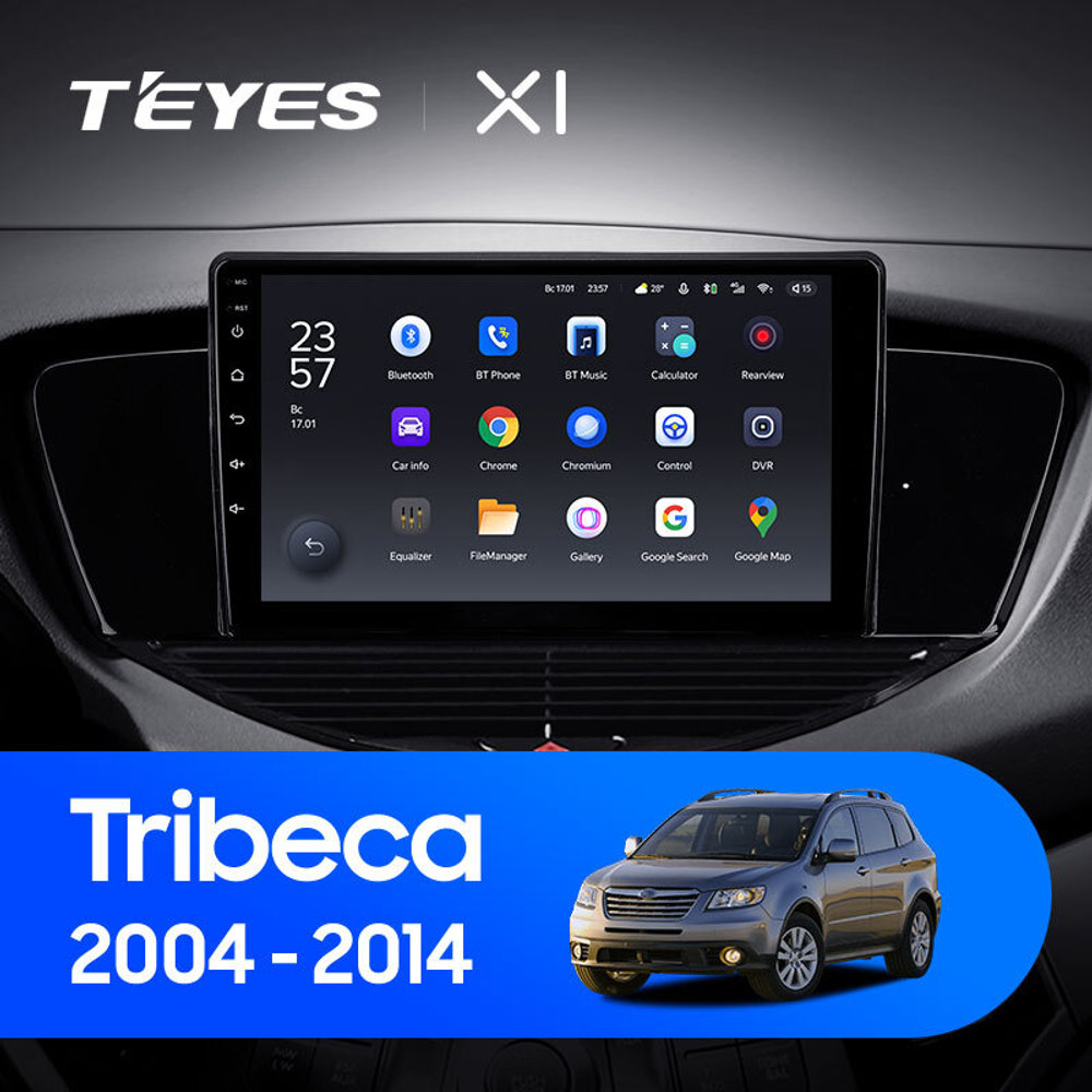 Teyes X1 9" для Subaru Tribeca WX W10 2004-2014