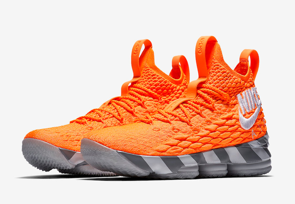 Заказать Nike LeBron 15 Orange Box