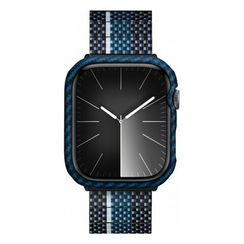 Чехол Pitaka Air Case для Apple Watch 7/8/9 45мм черно-синий (KW2301A)