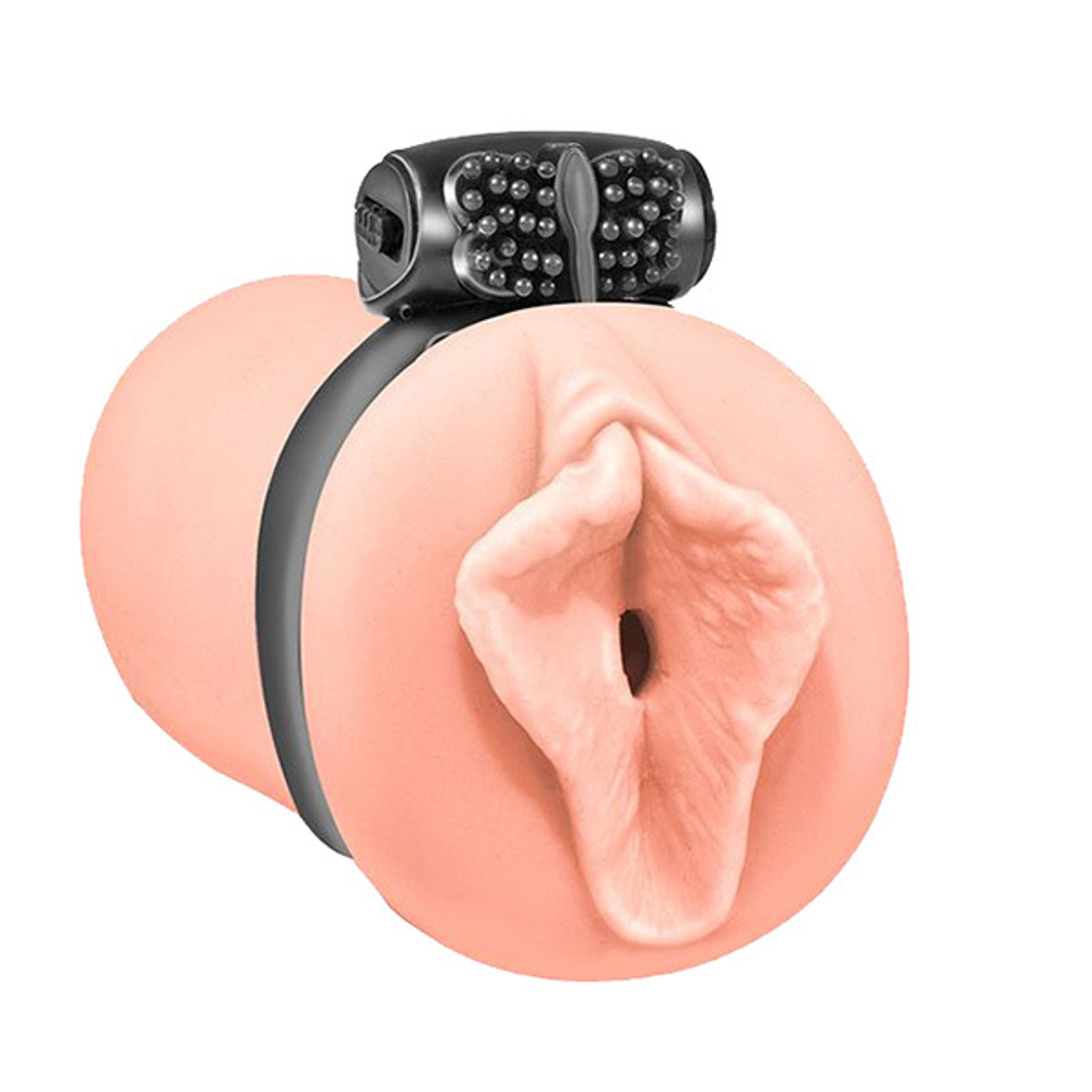 Мастурбатор с виброкольцом Lola Games Satisfaction Magazine Airhostess 2102-08lola