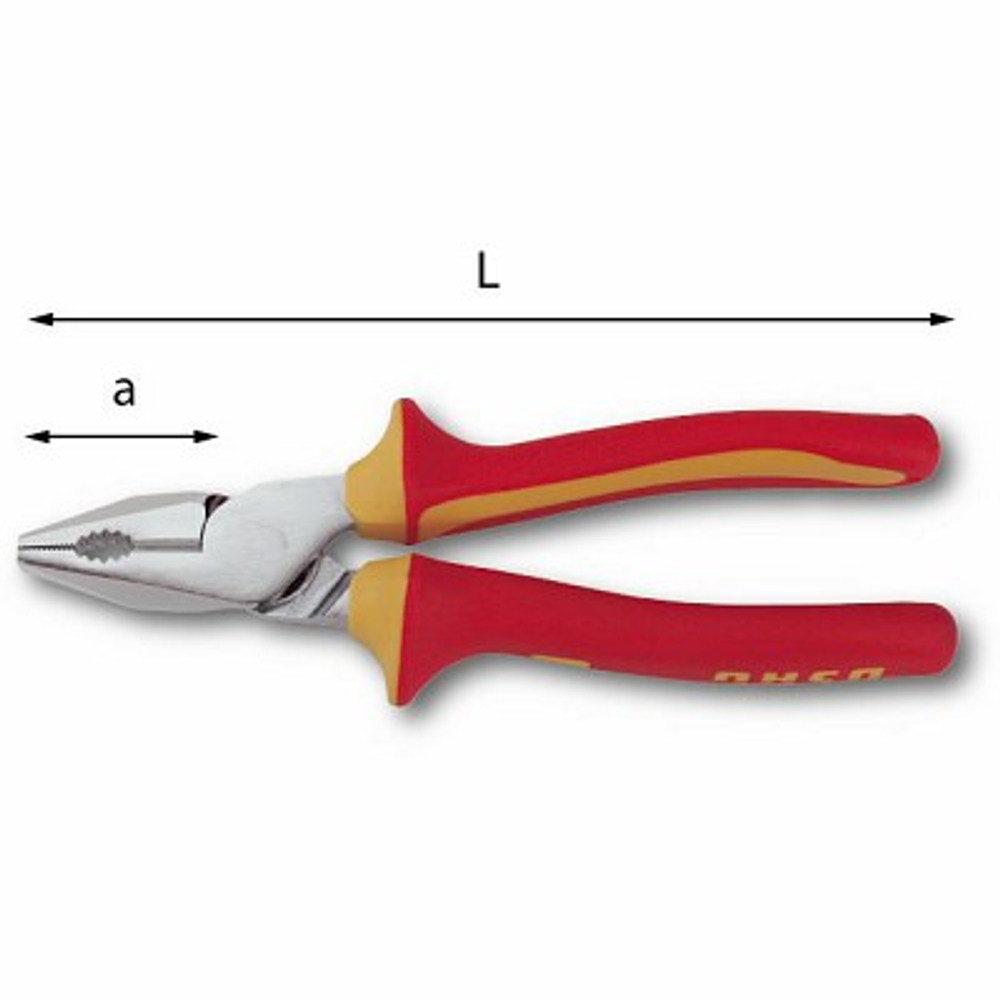 085 N Комбинированные кусачки изолированные 1000 В, 160мм, USAG (Италия)