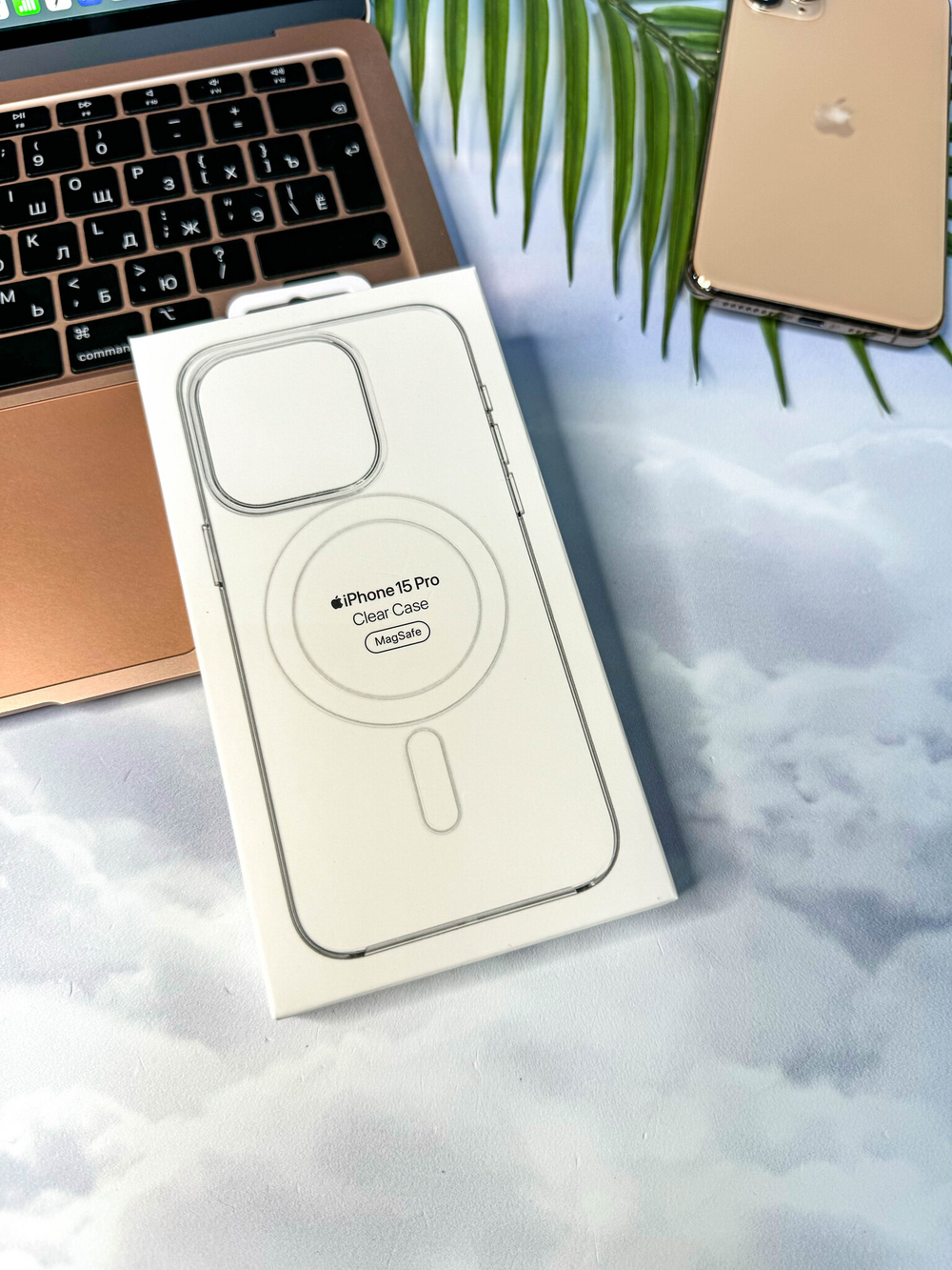 Чехол для iPhone Clear Case Lux MagSafe (Прозрачный)