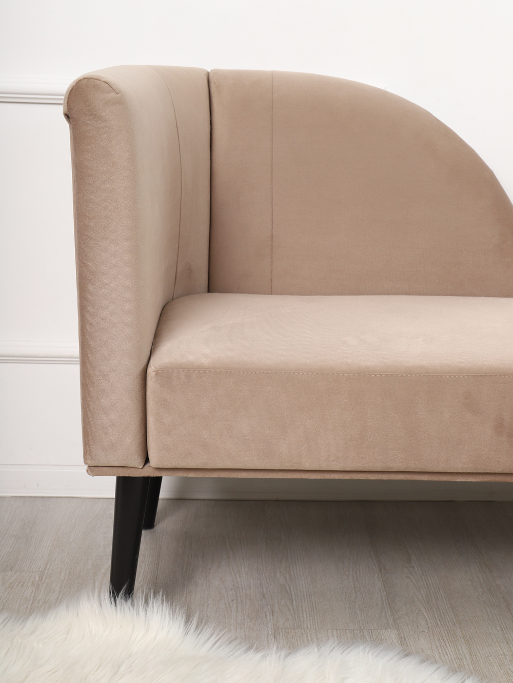 Кушетка Berger бежевый/венге