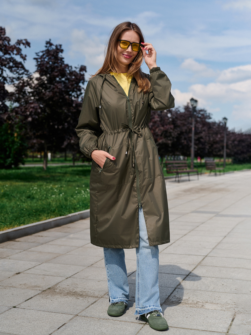 Ветровка "Элемент" хаки