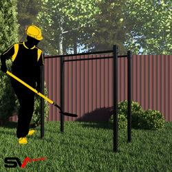 Монтаж уличных брусьев Sv Sport (УБ-3)