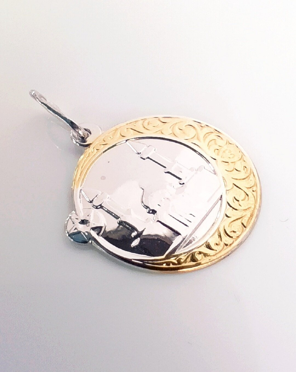 Подвеска Эстерелла, серебро 925*, родирование, золочение/Ф