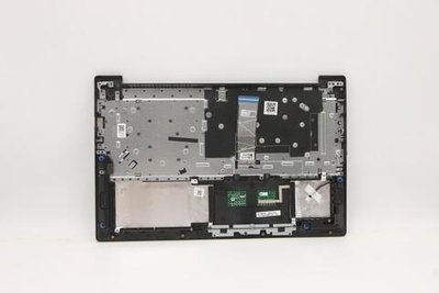 Верхняя панель с клавиатурой (топкейс) для ноутбука Lenovo V15 G2-ITL черная , раскладка - русская (5CB1B96500)