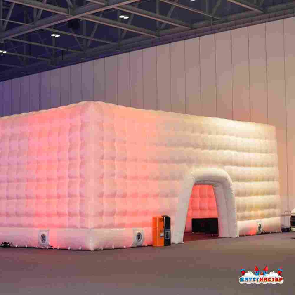 Пневмокаркасный куб «Форт 3» 20×20×8 м — из ПВХ, для выставок, фестивалей и торговых зон