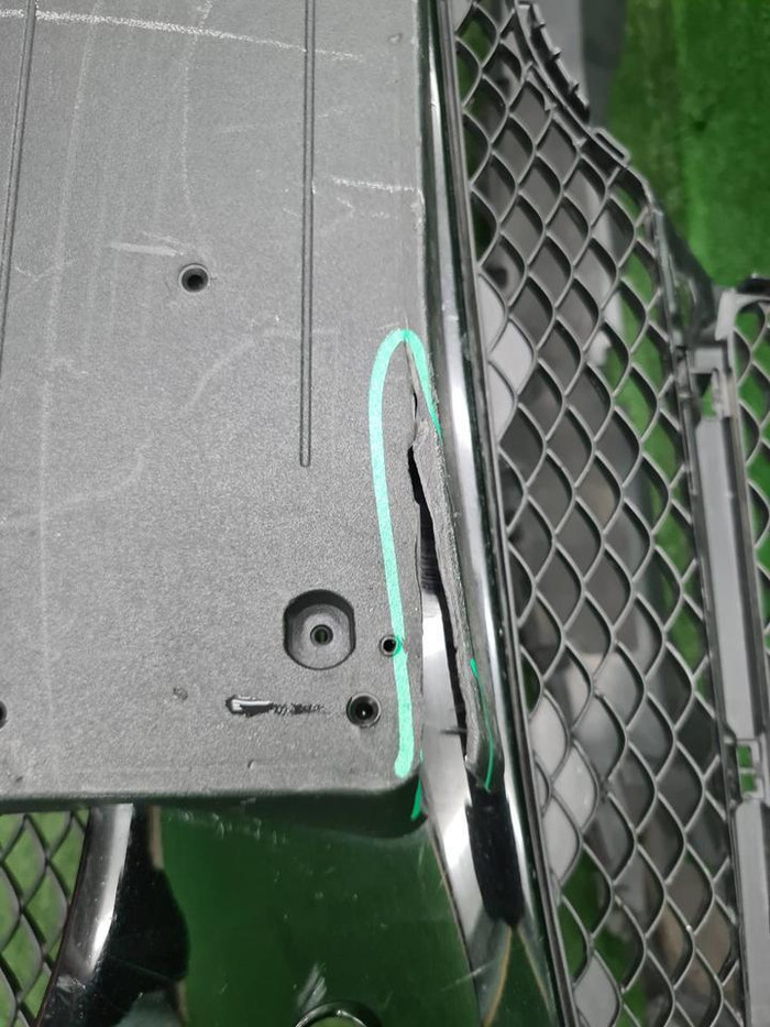 Бампер передний Mercedes C W205 (2014-2018) AMG