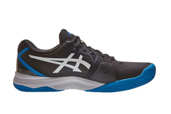 Мужские кроссовки теннисные Asics Gel-Challenger 13 Clay - black/electric blue