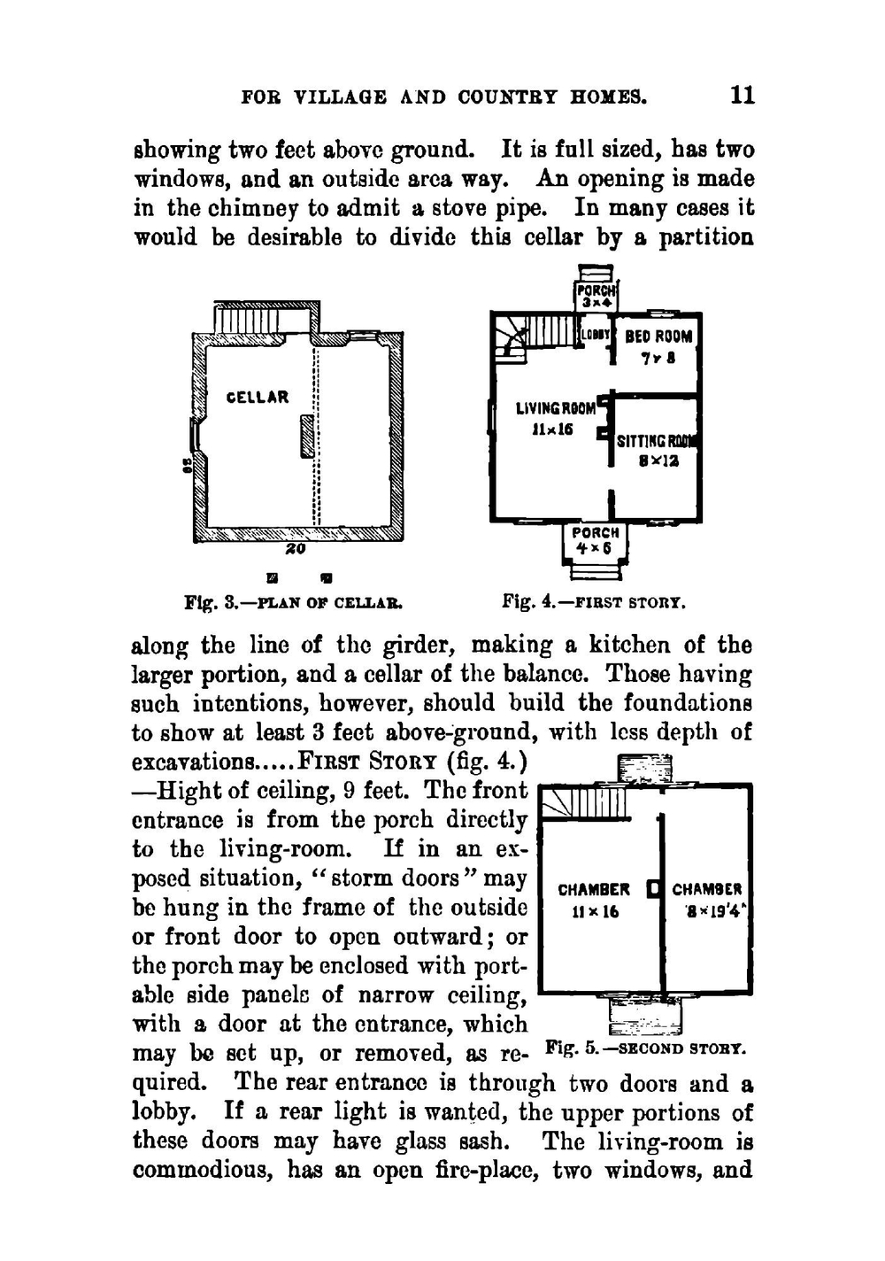Cottage Houses for Village and Country Homes: Together with Complete Plans and Specifications | Samuel Burrage Reed