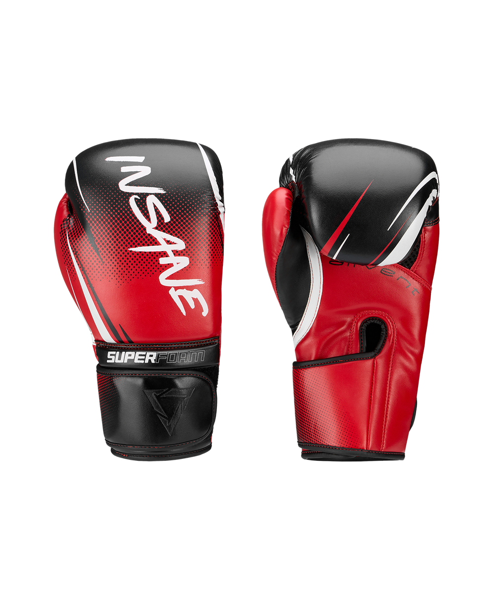 Перчатки боксерские IMPACT, красный, 10 oz