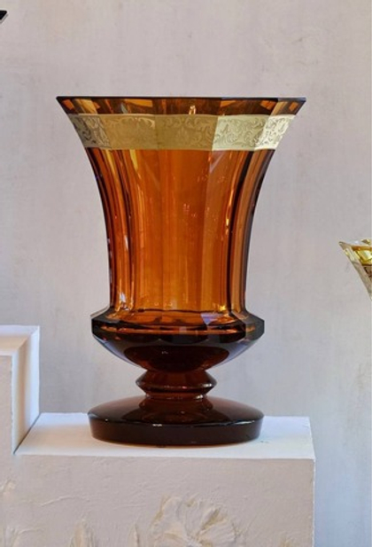 Ваза Moser Gloria Topaz, 35 см