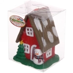 Подвеска Сandy «Новгодний домик» 8,5х7х6 см, в ассортименте