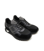 Кожаные кроссовки Emporio Armani - черный(X4X616 XN632)