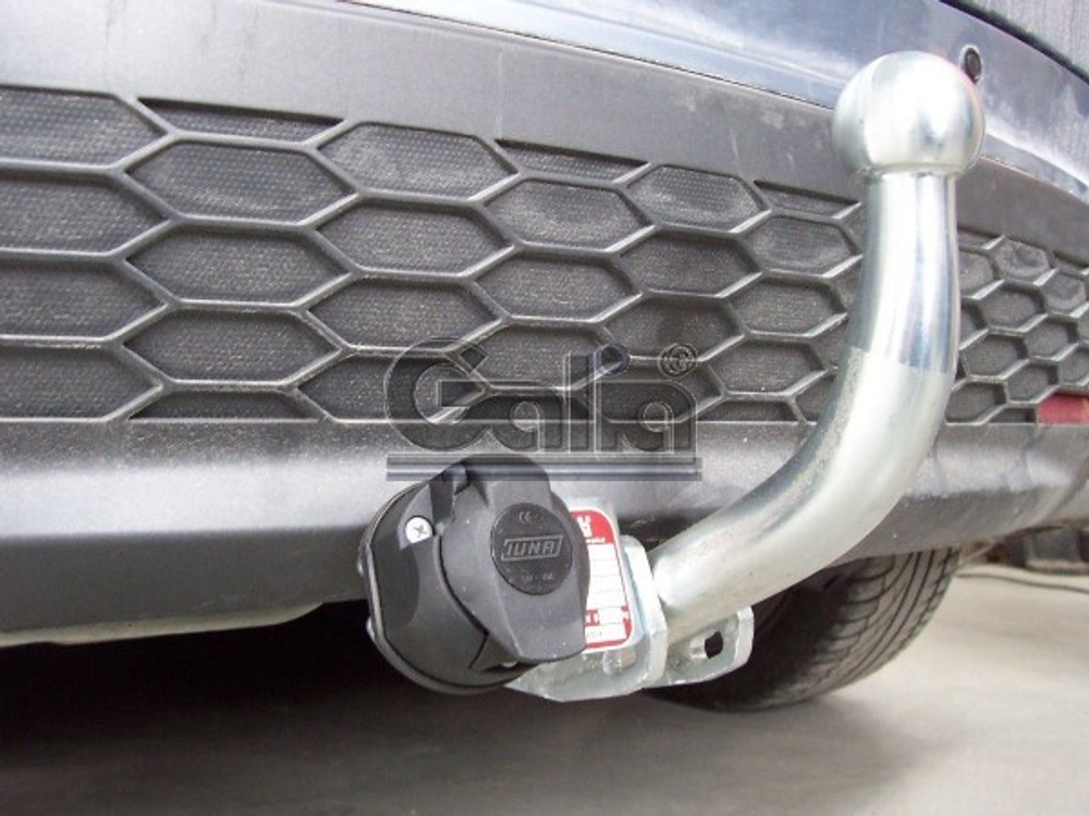 Фаркоп оцинкованный Galia H082A для Honda Civic хетчбек 5 дверей 2005-2012(паспорт и сертификат в комплекте)(без электрики)
