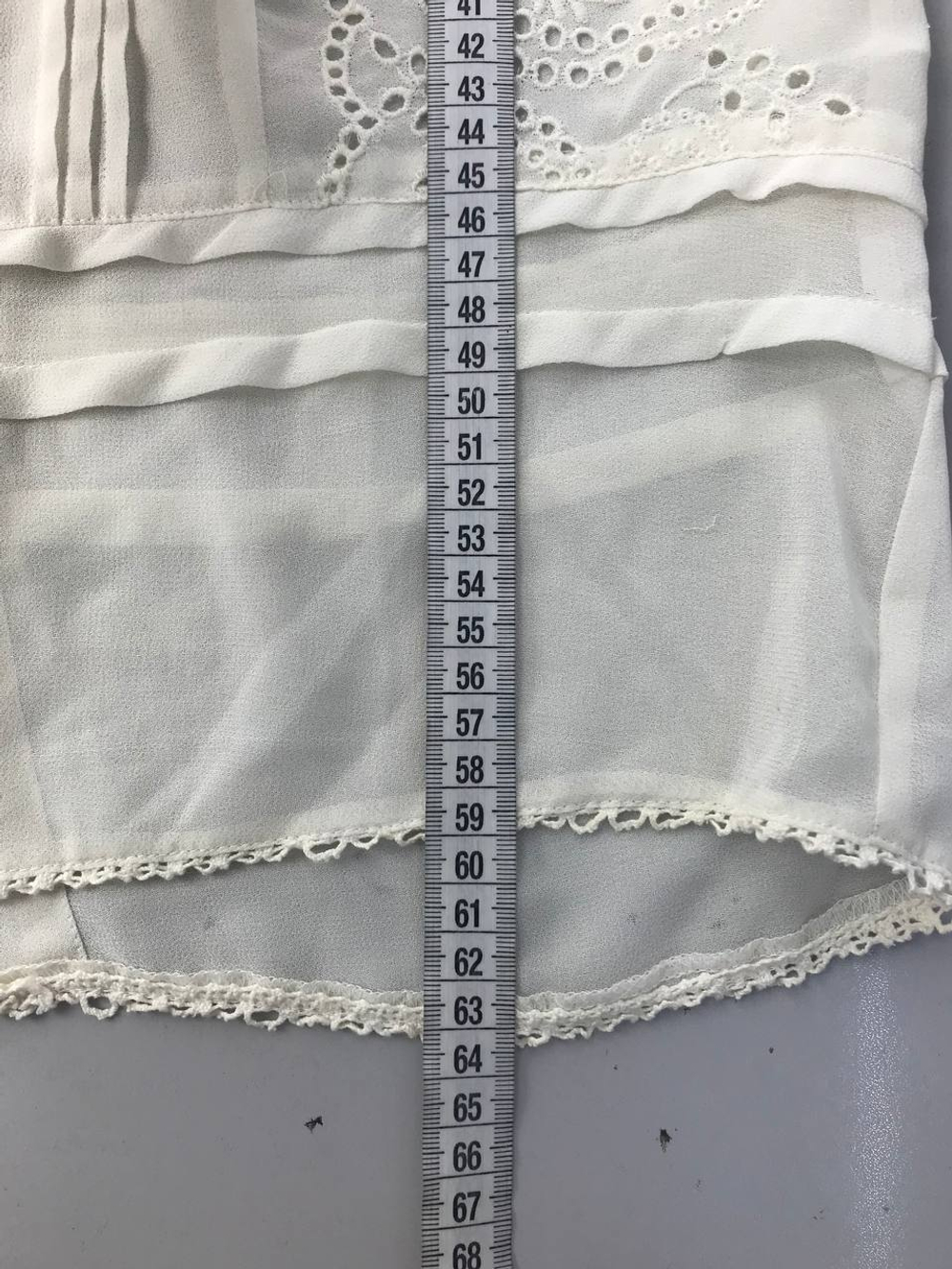 Туника Zarina белая 42 размер