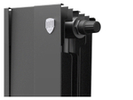 Радиатор биметаллический Royal Thermo PianoForte 300 Noir Sable 14 секций VDR (нижнее правое подключение)