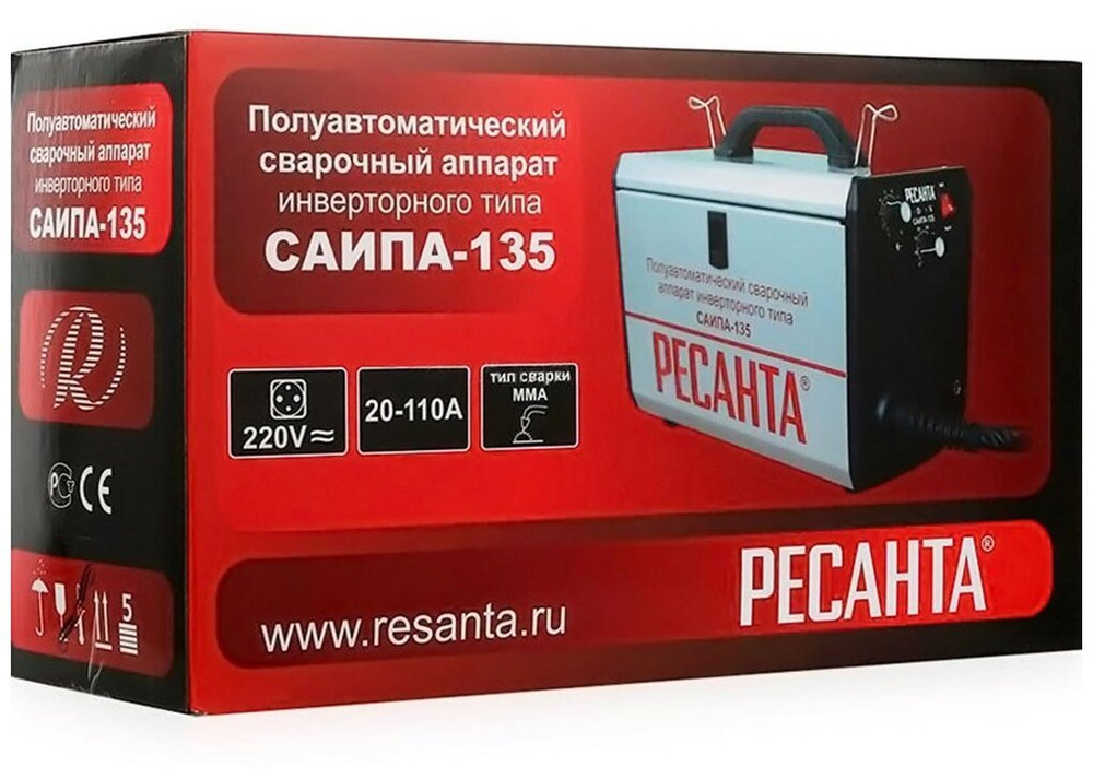 Сварочный полуавтомат САИПА-135 (MIG/MAG) Ресанта