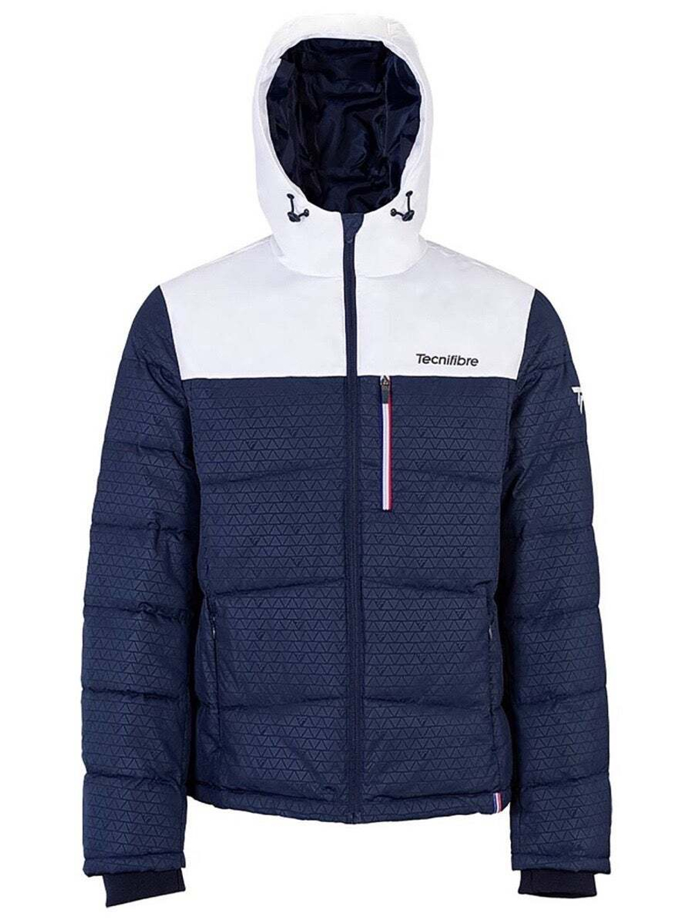 Мужская теннисная куртка Tecnifibre Winter Bomber - небесный