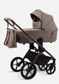 Peppy Коляска детская Monaco thermo 2 в 1 Mocca (кофе), рама серо-коричневая