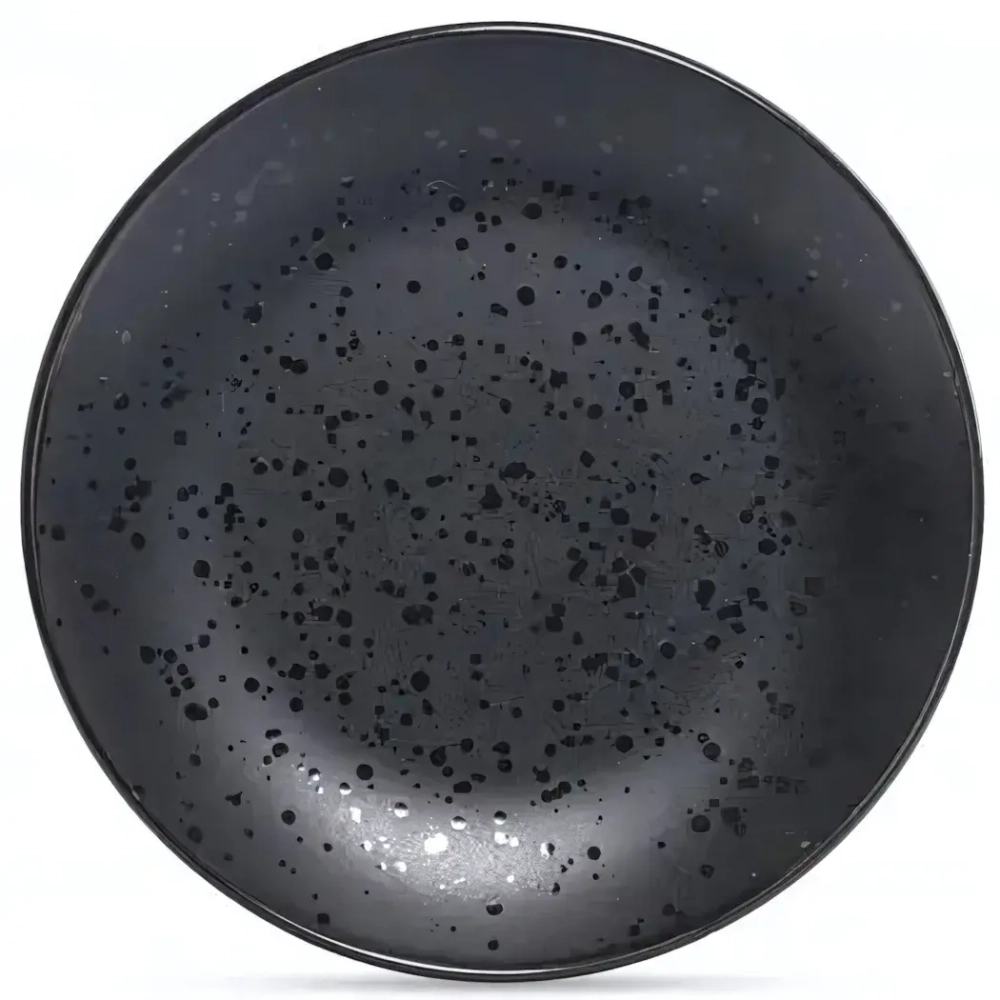Тарелка десертная DROPS черный 20см DMD162