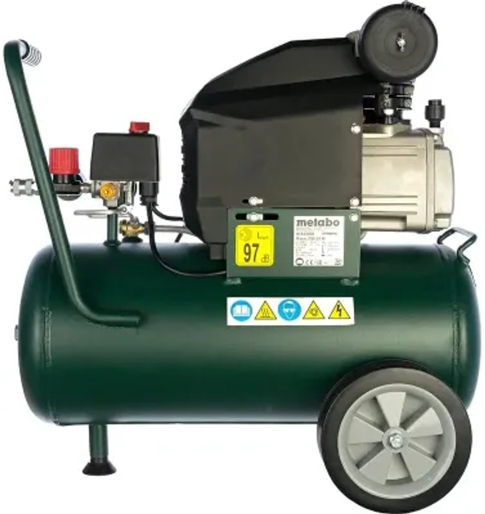 Компрессор поршневой Metabo Basic 250-50 W OF безмасляный 120л/мин 50л 1500Вт