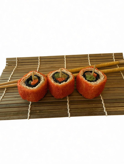 Лепка свечи из вощины, Роллы Калифорния (3 ролла)