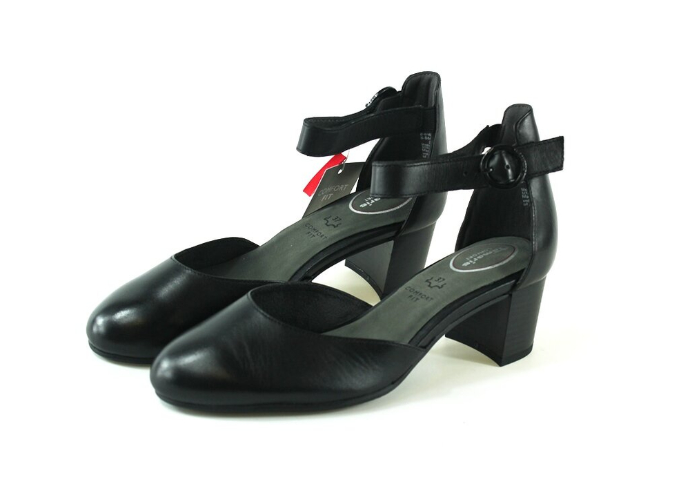 Туфли женские черные Tamaris Comfort